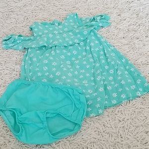 Cat and Jack off the shoulder dress  18m